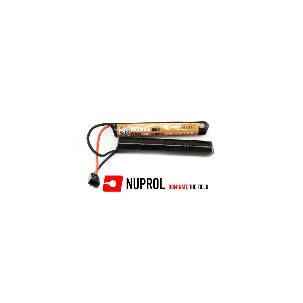NUPROL AİRSOFT NİMH PİL 9.6V 1600MAH NUNCHUNK 