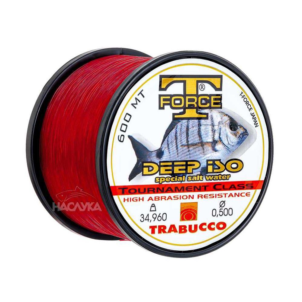 TRABUCCO T.FORCE DEEP ISO SERİSİ 600M MONOFILAMENT MİSİNA