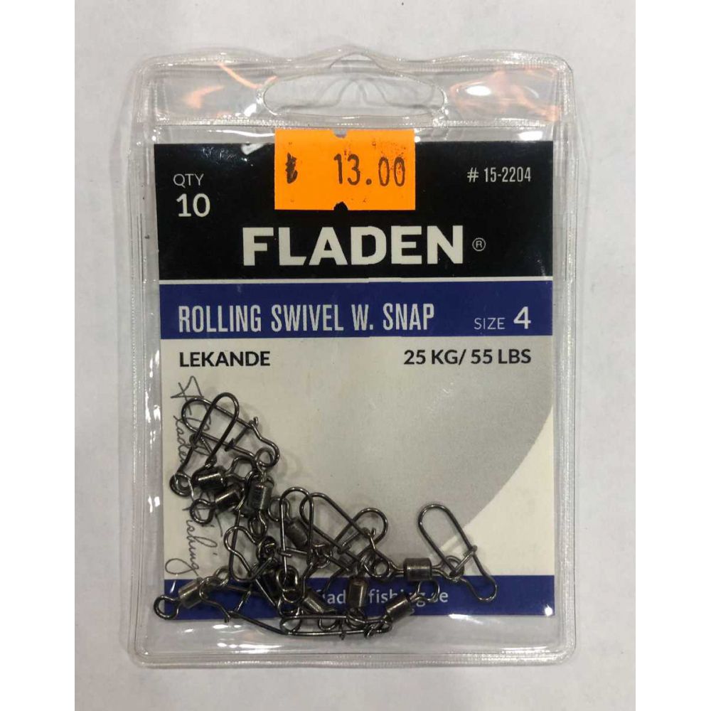 FLADEN BİLYALI KLİPSLİ FIRDÖNDÜ BLACK NİKEL (10'LU PAKET) 